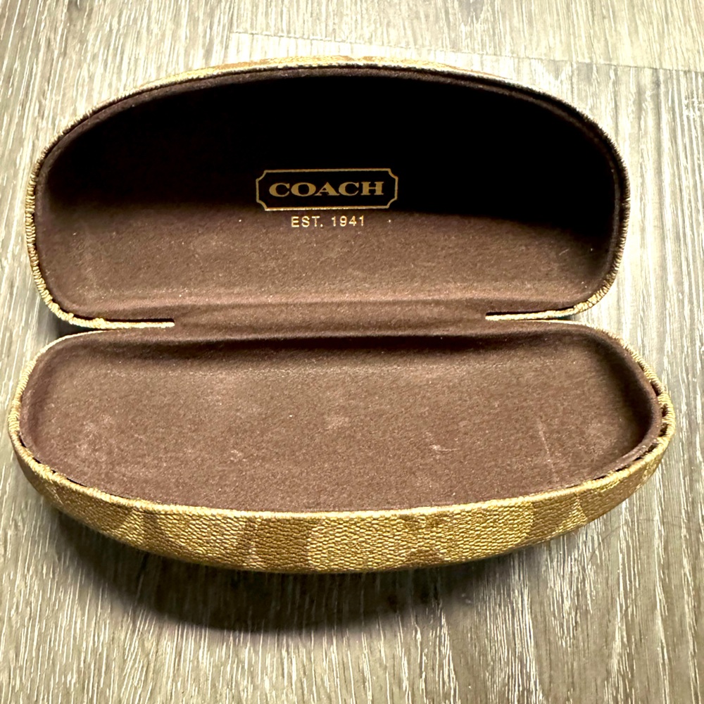 Coach Glasses or Sunglasses Case